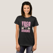 Dames Yoga Nana Oma T-shirt (Voorkant volledig)