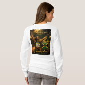 Dames Zij Koninklijke Luxe T-shirts  (Achterkant volledig)