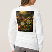 Dames Zij Koninklijke Luxe T-shirts  (Achterkant)