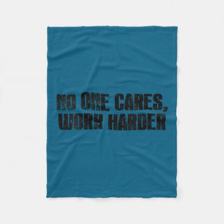 Dames zorgen ervoor dat ze harder werken GYM Motiv Fleece Deken