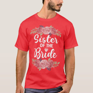 Dames Zus Van De Bruid Bruidsfeest Trouw P T-shirt