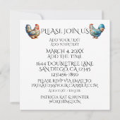 DAMESAVOND, enz. Uitnodiging (Achterkant)