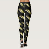 Damesbas Vist kleding op maat Leggings (Achterkant)