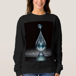 Damesbasis T-shirt met capuchon