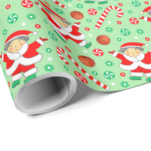 Damesbasketbal Cadeaupapier