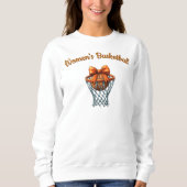 Damesbasketbal Met Strik Trui (Voorkant)