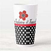 DAMESCOLLECTIE Shopping Queen Latte Mok (Voorkant)