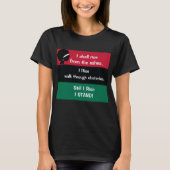 DAMESCOLLECTIE Shopping Queen T-shirt (Voorkant)
