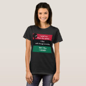 DAMESCOLLECTIE Shopping Queen T-shirt (Voorkant volledig)
