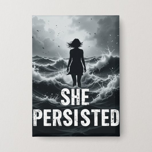 damesdag cadeau button (Voorkant)