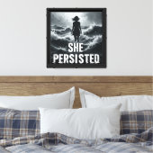damesdag cadeau canvas afdruk (Insitu (Slaapkamer))