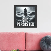 damesdag cadeau canvas afdruk (Insitu (Woonkamer))
