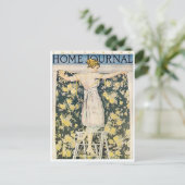 Damesdagblad 1921, cover door Coles Phillips Briefkaart (Staand voorkant)