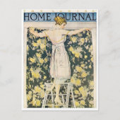 Damesdagblad 1921, cover door Coles Phillips Briefkaart (Voorkant)