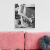 damesdansen canvas afdruk (Insitu (Woonkamer))