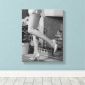 damesdansen canvas afdruk (Insitu (Houten vloer))