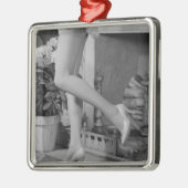 damesdansen metalen ornament (Links)