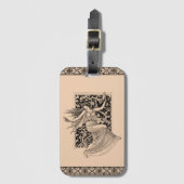  damesdansend Bagagelabel (Voorkant (verticaal))