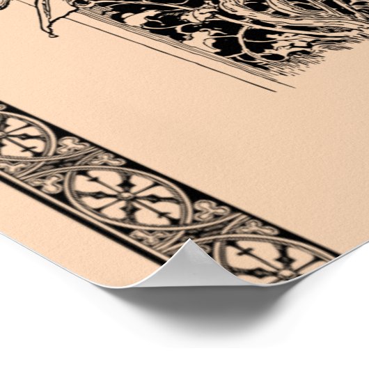  damesdansend Poster (Hoek)