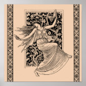  damesdansend Poster (Voorkant)