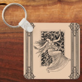  damesdanserende Sleutelhanger (Voorkant)