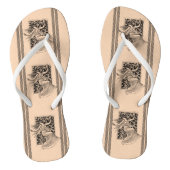  damesdanserende Teenslippers (Voetbed)