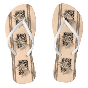  damesdanserende Teenslippers