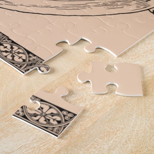  damesdanseringpuzzel legpuzzel (Zijkant)