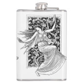  damesdanseringskolf heupfles (Achterkant)