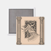  damesdanseringsvriend Magnet (Voorkant / Achterkant)