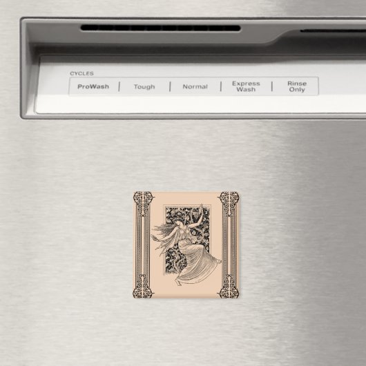  damesdanseringsvriend Magnet (Insitu (Vaatwasser))