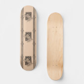  damesdansskateboard persoonlijk skateboard (Voorkant)