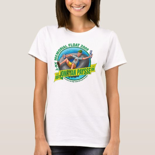 Damesdoorn (limoen) t-shirt (Voorkant)
