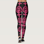 damesemblem leggings (Achterkant)