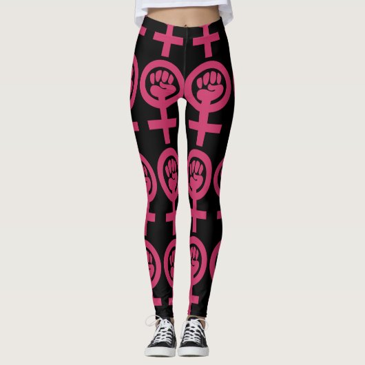 damesemblem leggings (Voorkant)