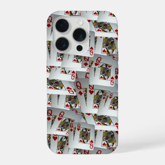 "Damesgambiet: Verspreide paren zakdames" iPhone Hoesje (Achterkant)
