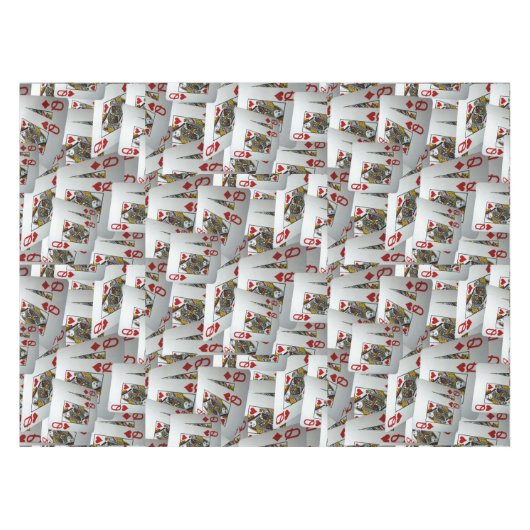 "Damesgambiet: Verspreide paren zakdames" Tafelkleed (Voorkant (Horizontaal))