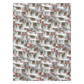 "Damesgambiet: Verspreide paren zakdames" Tafelkleed (Voorkant)