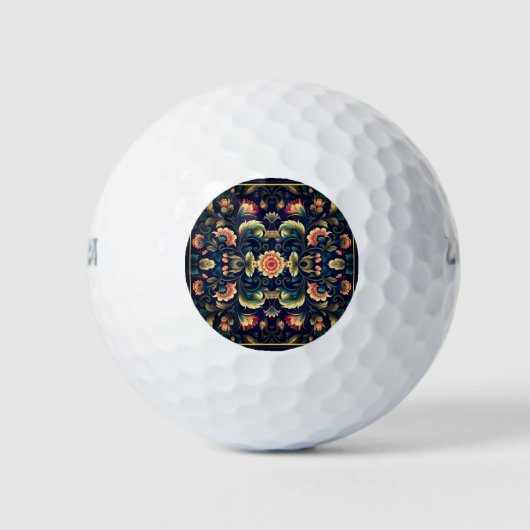 Damesgolfer's Genot Golfballen (Voorkant)