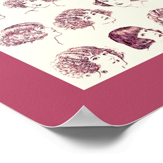  dameshaarstijlen 1924 poster (Hoek)