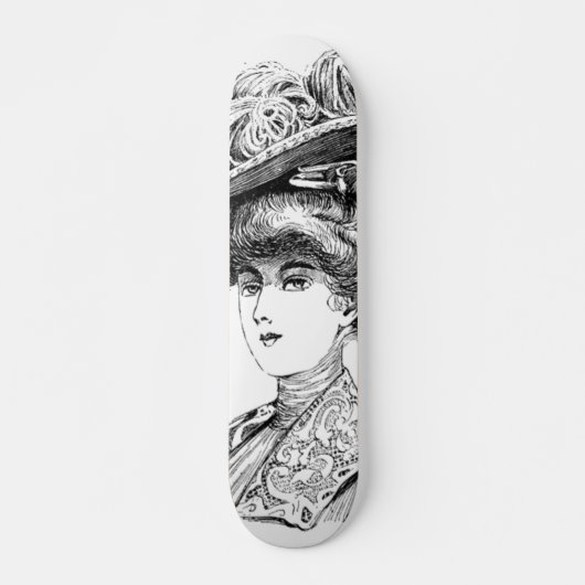Dameshoed Skateboard (Voorkant)