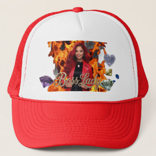 Dameshoed van de baas trucker pet