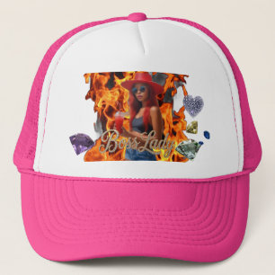 Dameshoofdhoed Trucker Pet