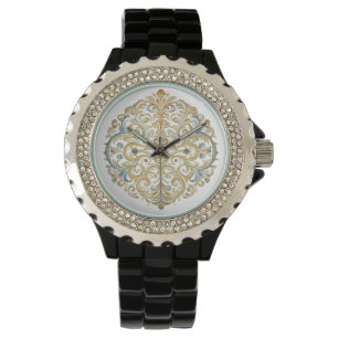 Dameshorloge, Mozaïekpatroon Design eWatch-horloge Horloge