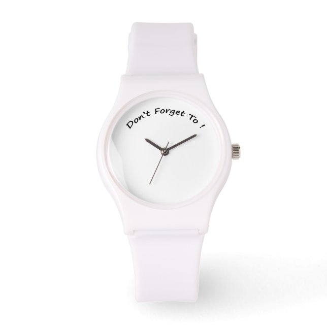 Dameshorloges - Niet Vergeten Horloge (Voorkant)