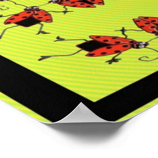 damesinsecten op parade poster (Hoek)