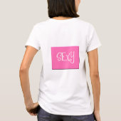 Damesjas, te koop ! t-shirt (Achterkant)