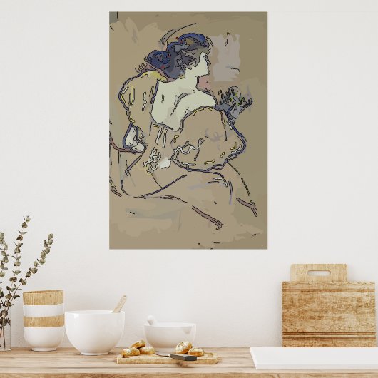  dameskappel poster (Keuken)