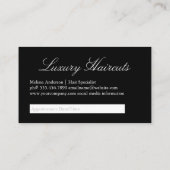 Dameskapsalon en schoonheidssalon | Afspraak Afsprakenkaartje (Achterkant)