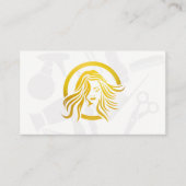 Dameskapsalon en schoonheidssalon | Afspraak Afsprakenkaartje (Voorkant)